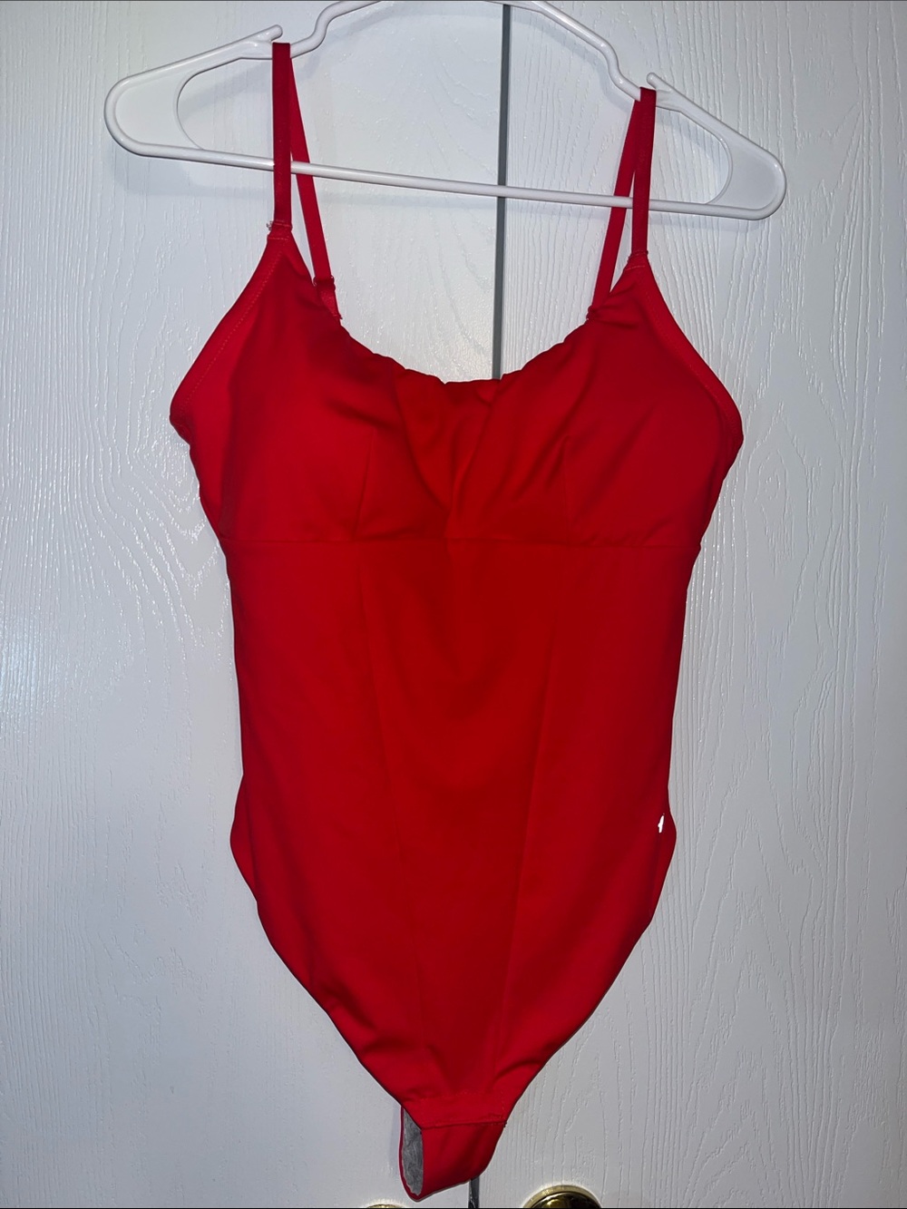 Popilush Red Shapewear Thong Bodysuit